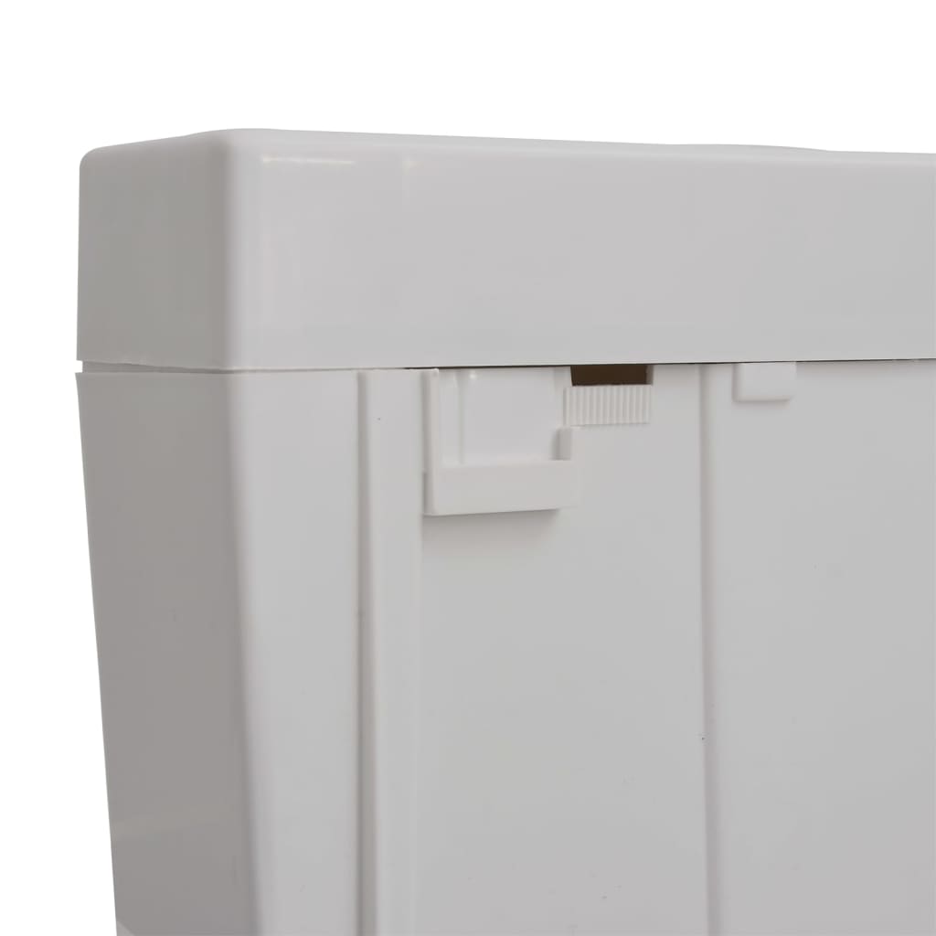 vidaXL Toilet Cistern with Bottom Water Inlet 3/6 L Grey