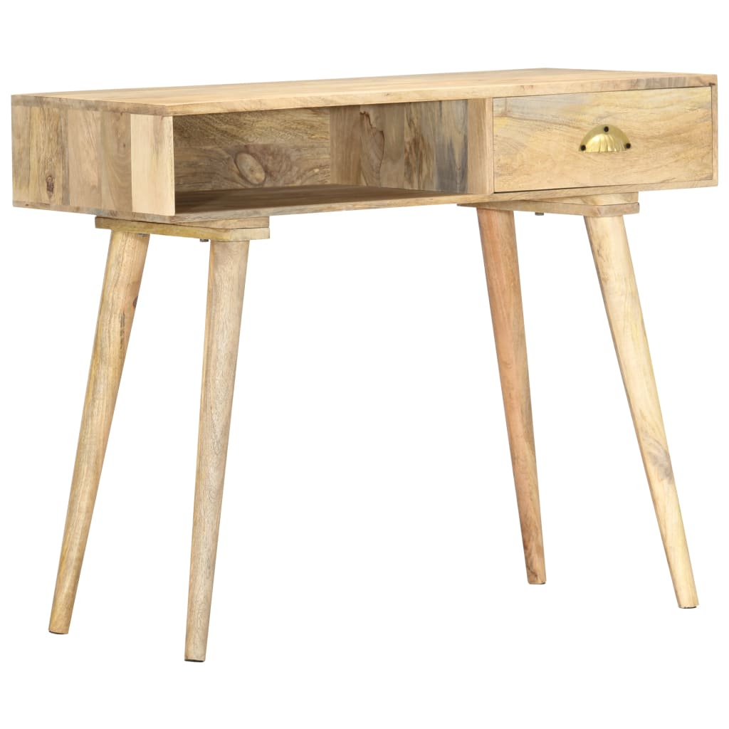vidaXL Console Table 90x45x75 cm Solid Mango Wood