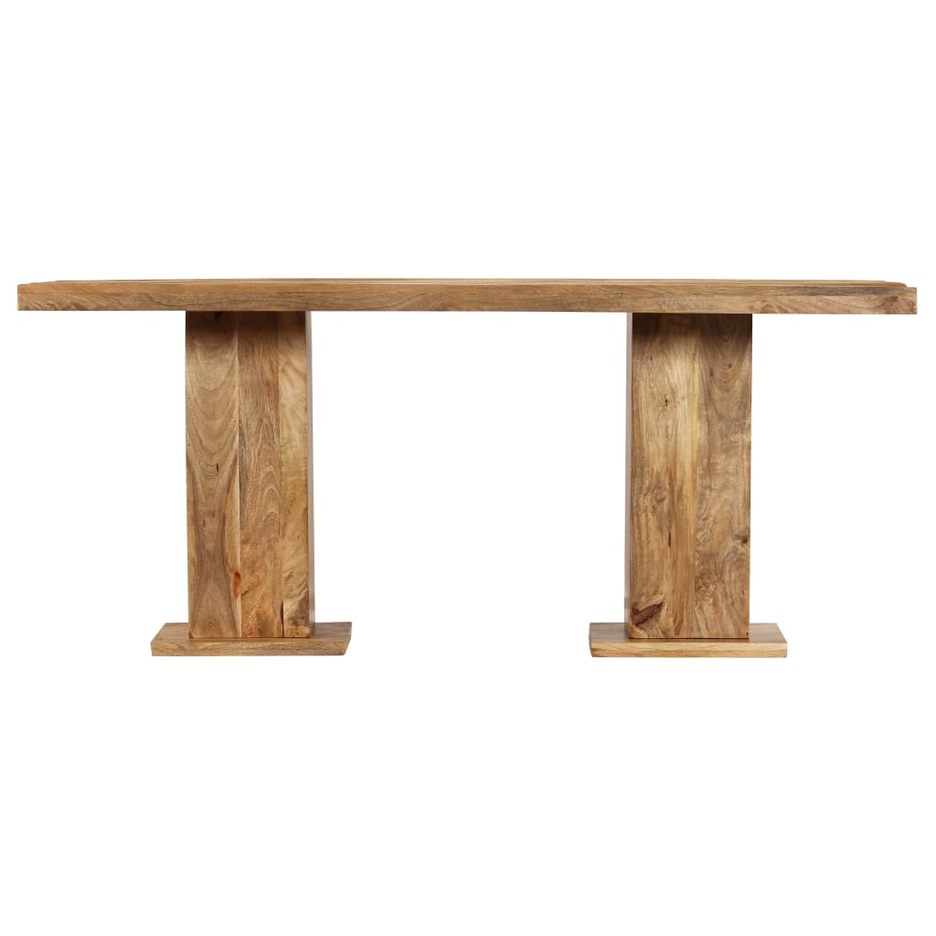 vidaXL Massive Dining Table Solid Mango Wood 178x90x77 cm