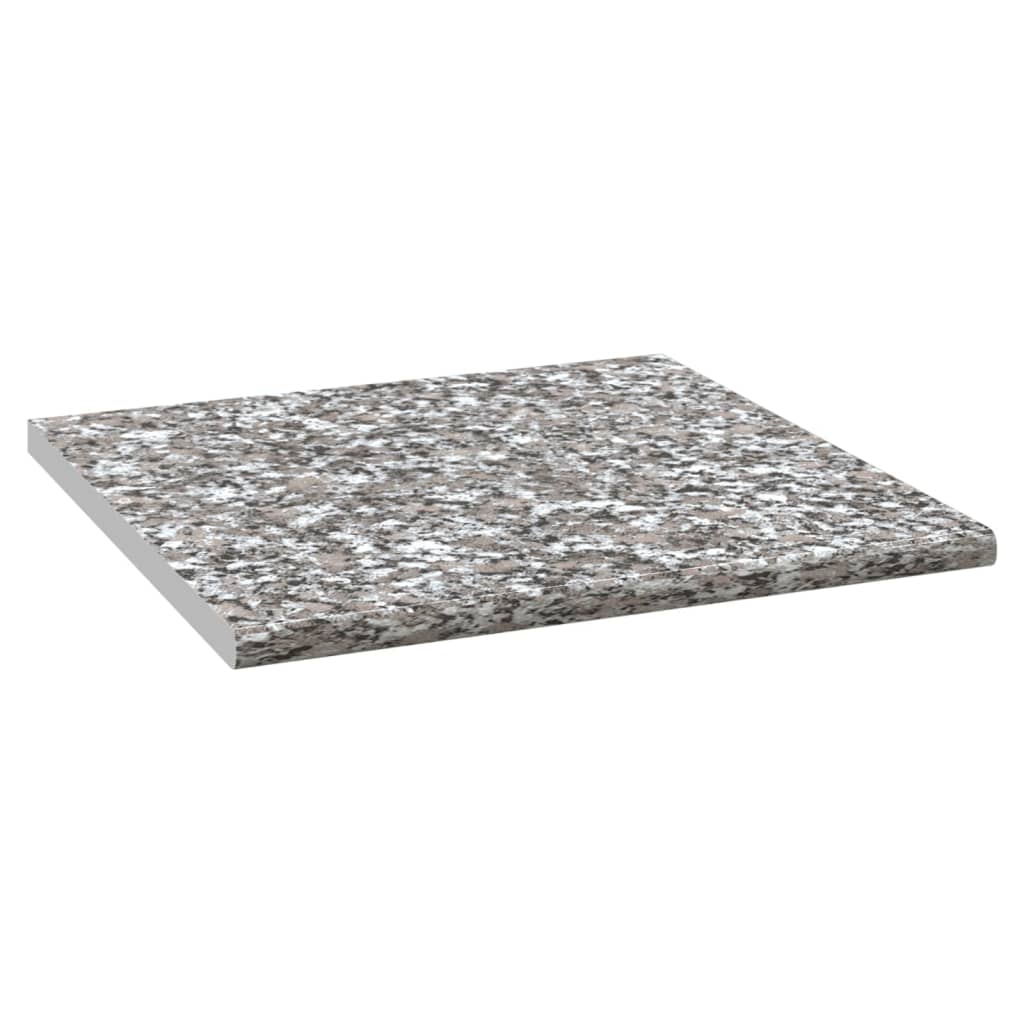 vidaXL Kitchen Countertop Grey with Granite Texture 60x60x2.8 cm Chipboard