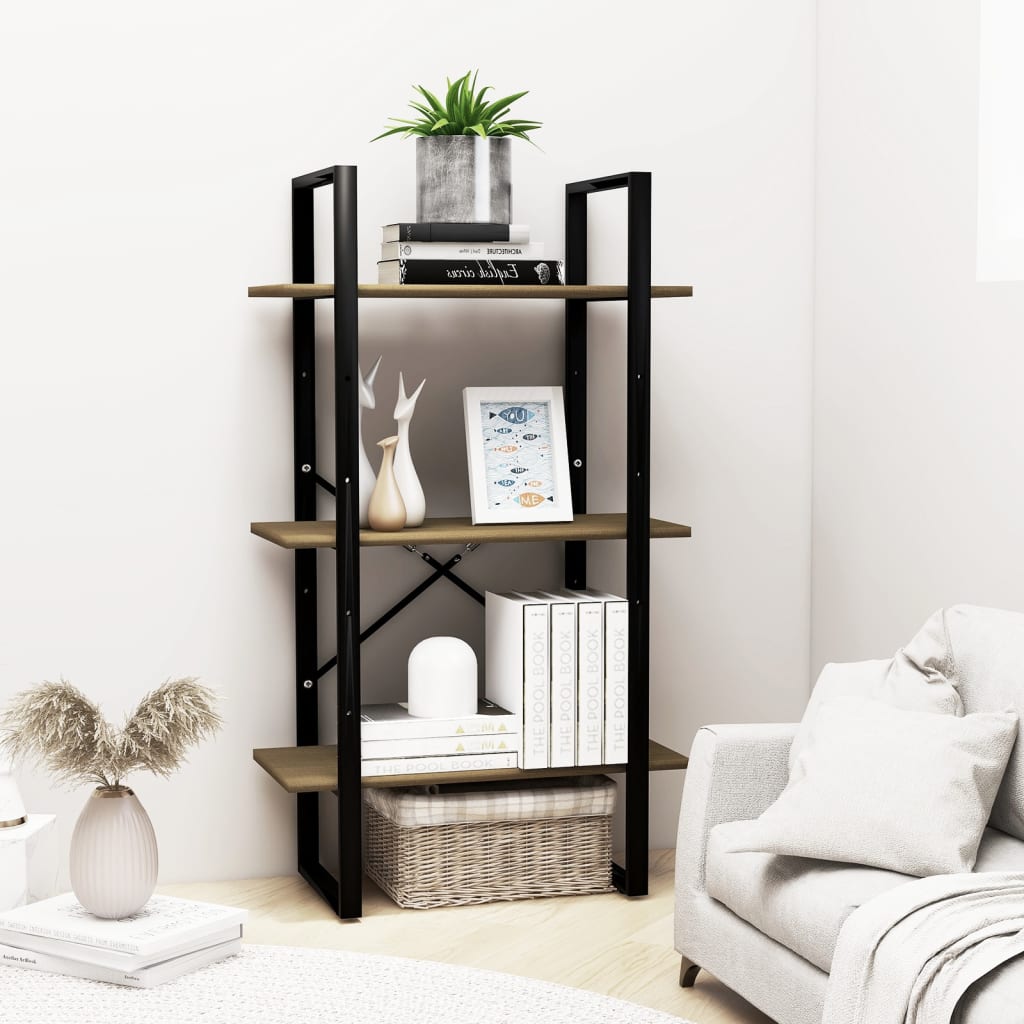 vidaXL Storage Shelf 60x30x105 cm Solid Pine Wood