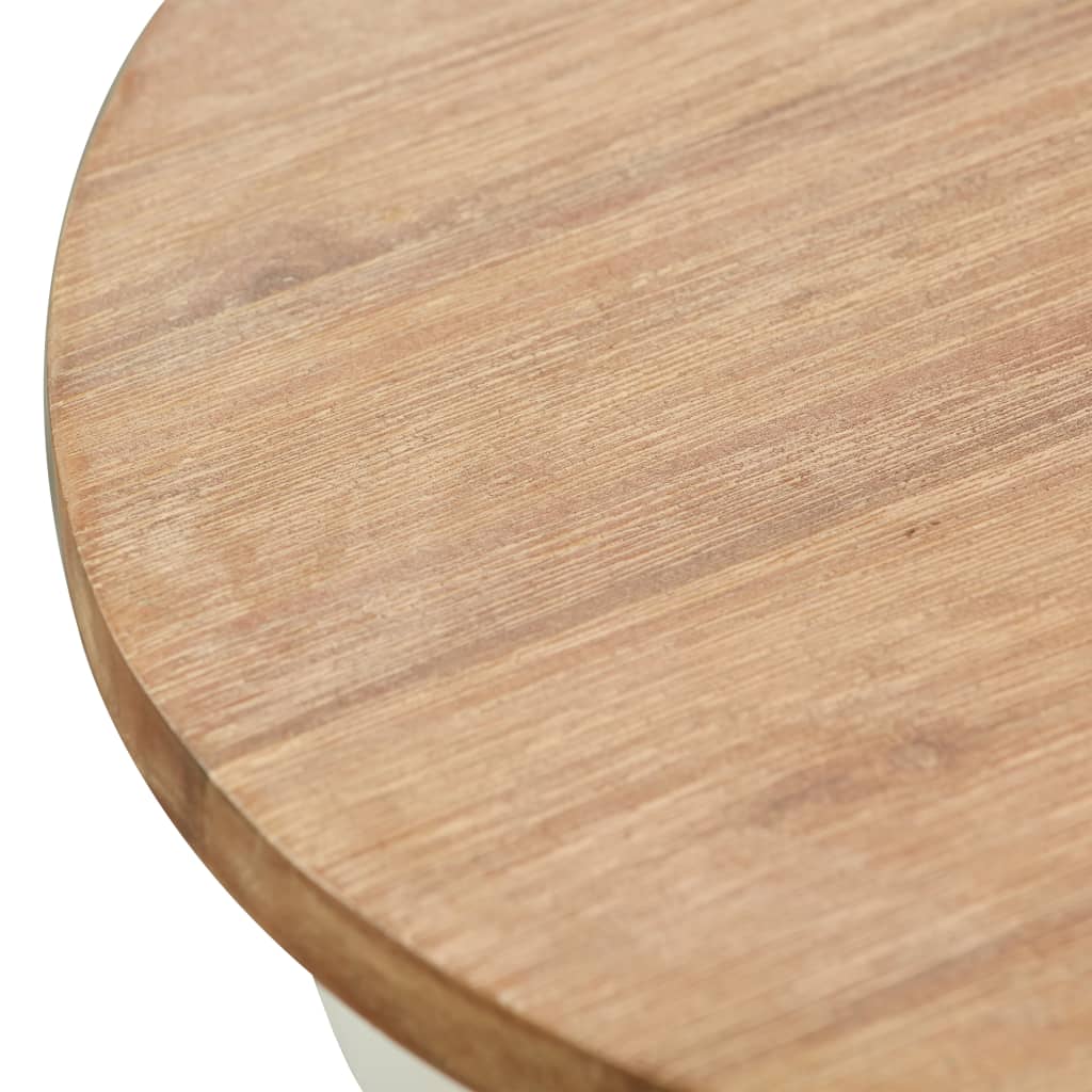 vidaXL Side Table 50x40x66 cm Solid Acacia Wood