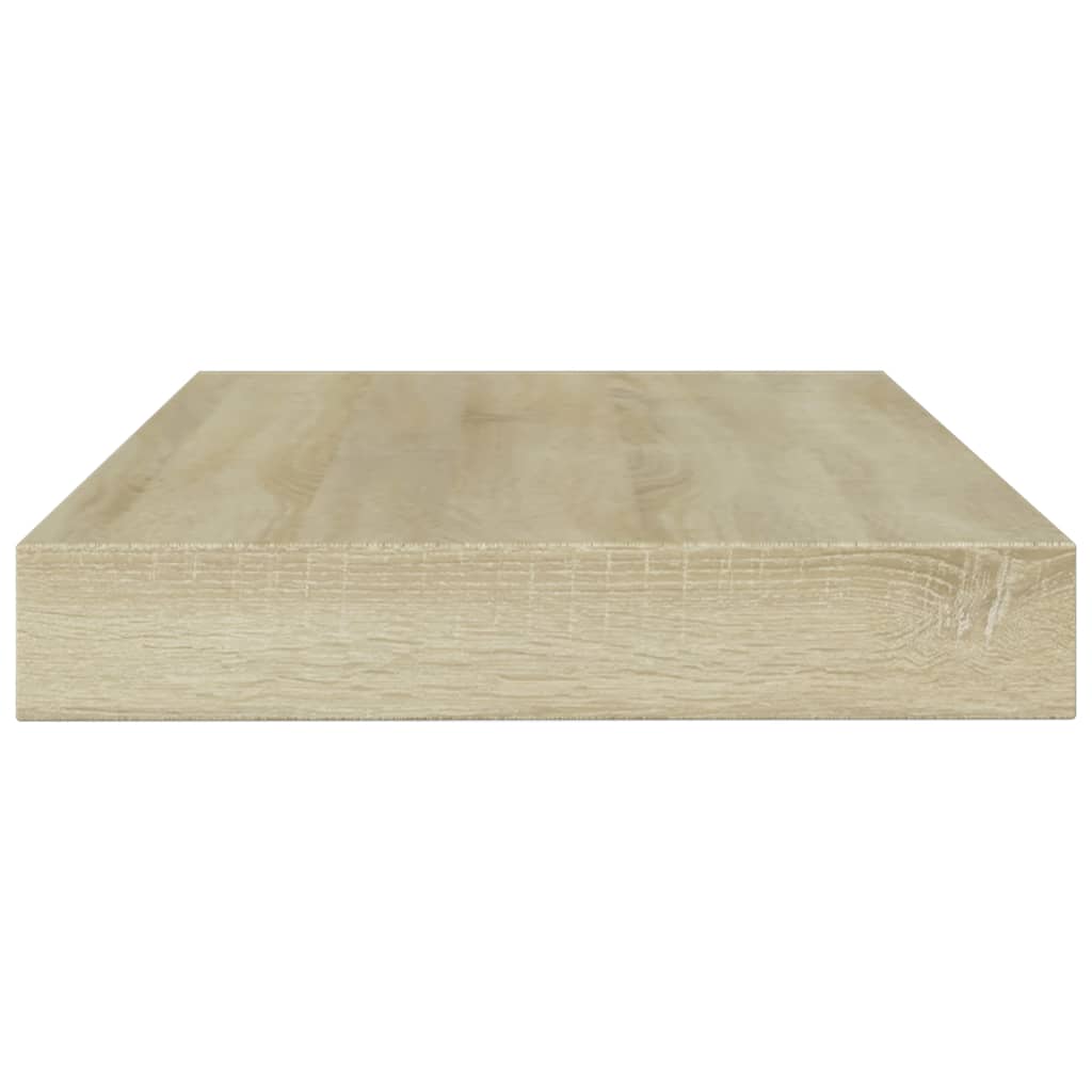 vidaXL Bookshelf Boards 4 pcs Sonoma Oak 100x10x1.5 cm Engineered Wood