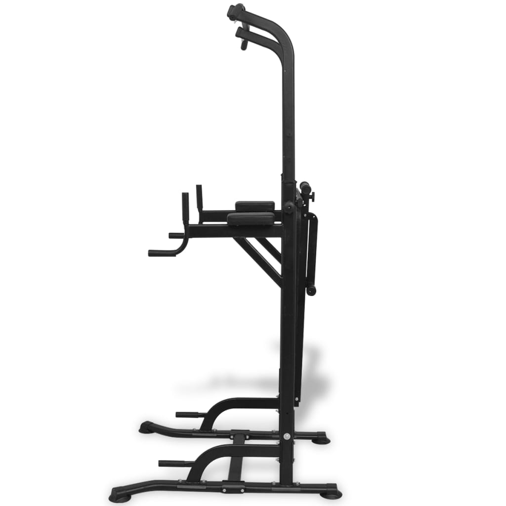 vidaXL Power Tower with Sit-up Bench