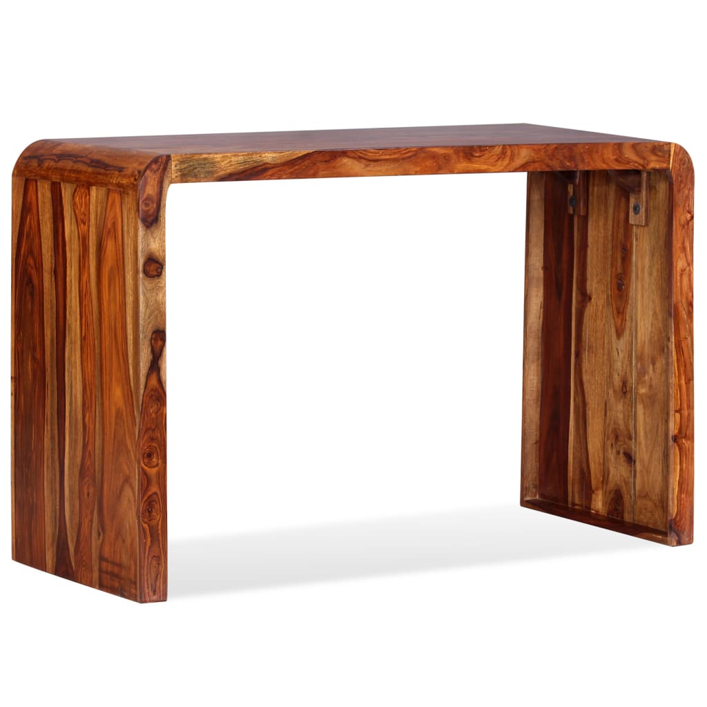 vidaXL Sideboard/Desk Solid Sheesham Wood Brown