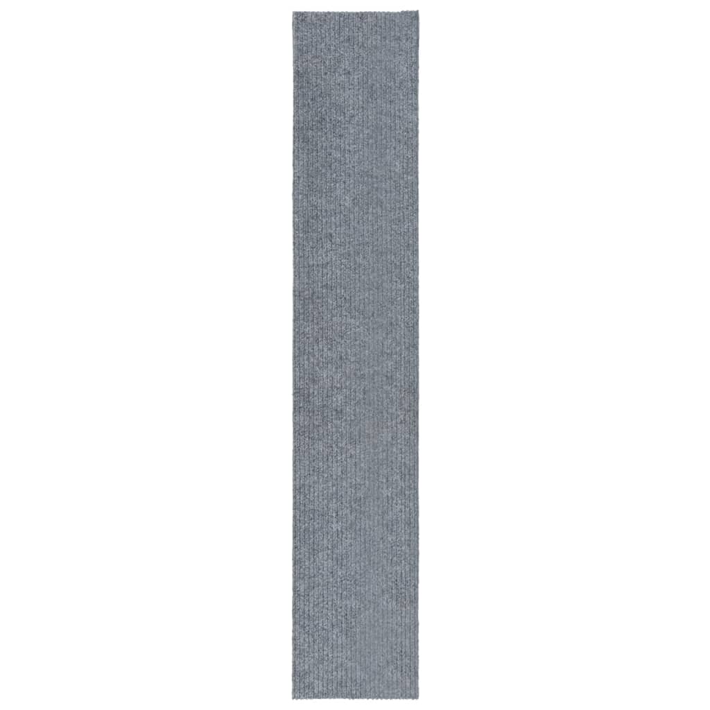 vidaXL Dirt Trapper Carpet Runner 100x500 cm Blue and Grey