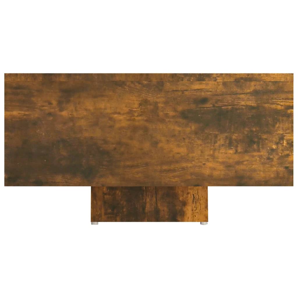 vidaXL Coffee Table Smoked Oak 85x55x31 cm Engineered Wood