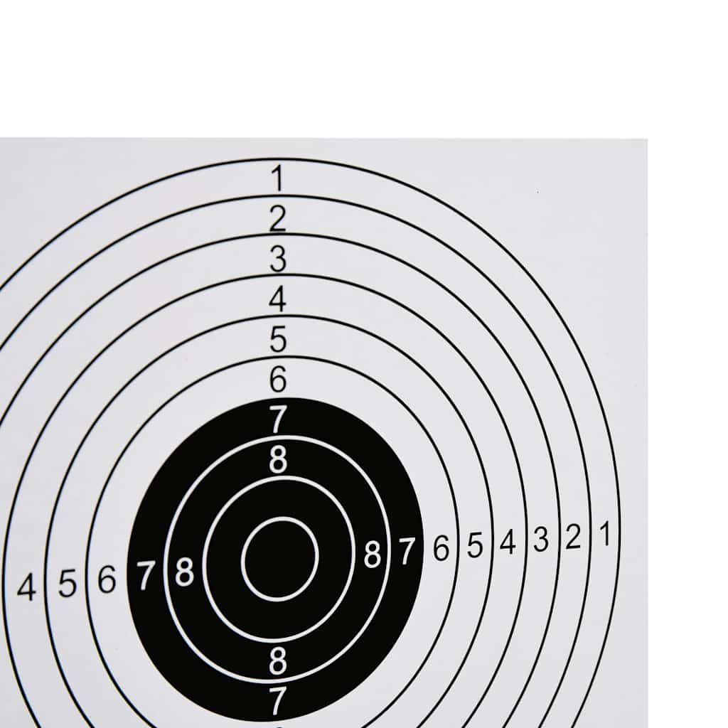 Running Paper Target vidaXL 100 pcs Shooting Paper Targets 15x15 cm | vidaXL.ie
