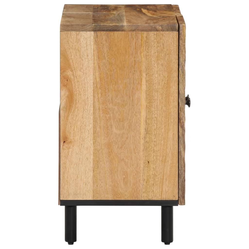 vidaXL Bathroom Sink Cabinet 62x33x58 cm Solid Wood Mango