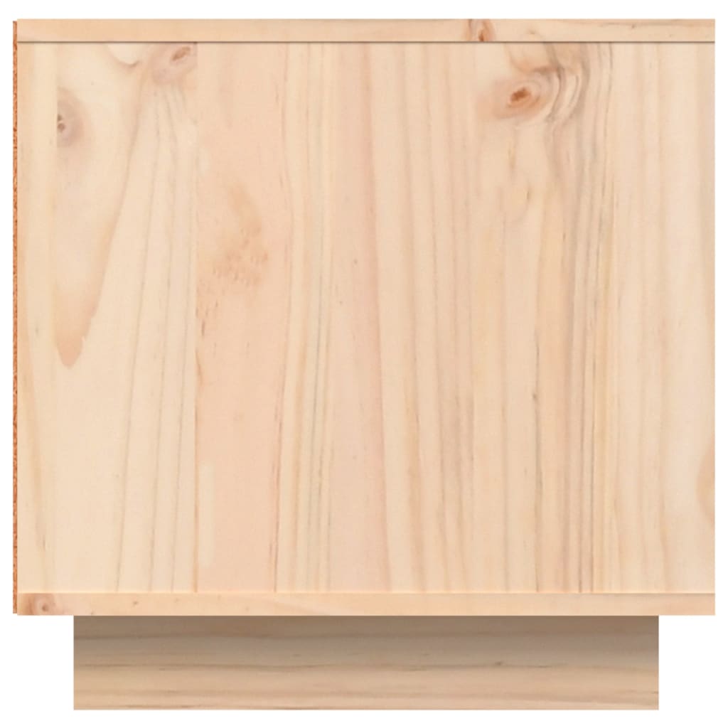 vidaXL TV Cabinet 140x40x40 cm Solid Wood Pine
