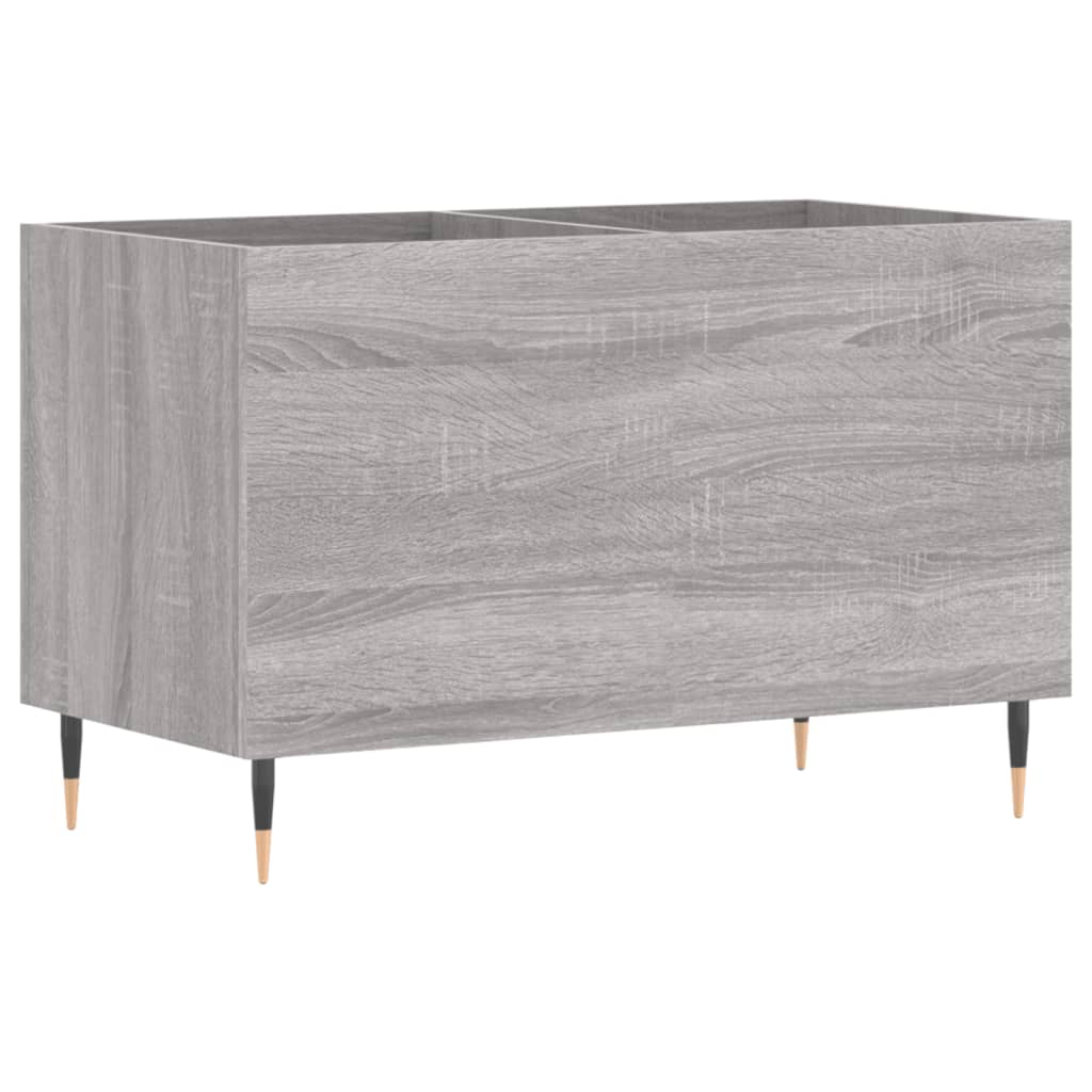 vidaXL Record Cabinet Grey Sonoma 74.5x38x48 cm Engineered Wood