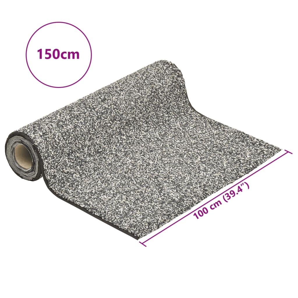 vidaXL Stone Liner Grey 150x100 cm