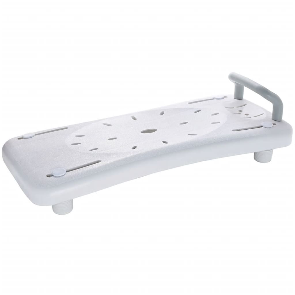 RIDDER Bathtub Shelf Seat With Handle White A0040101