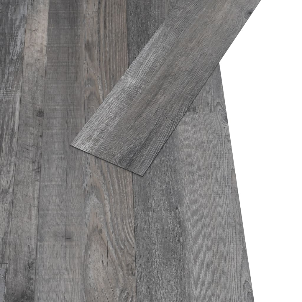 vidaXL PVC Flooring Planks 4.46 m² 3 mm Self-adhesive Industrial Wood