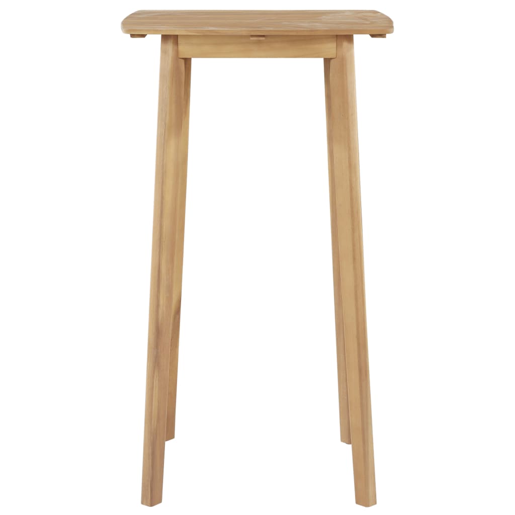 vidaXL Bar Table 60x60x105 cm Solid Acacia Wood