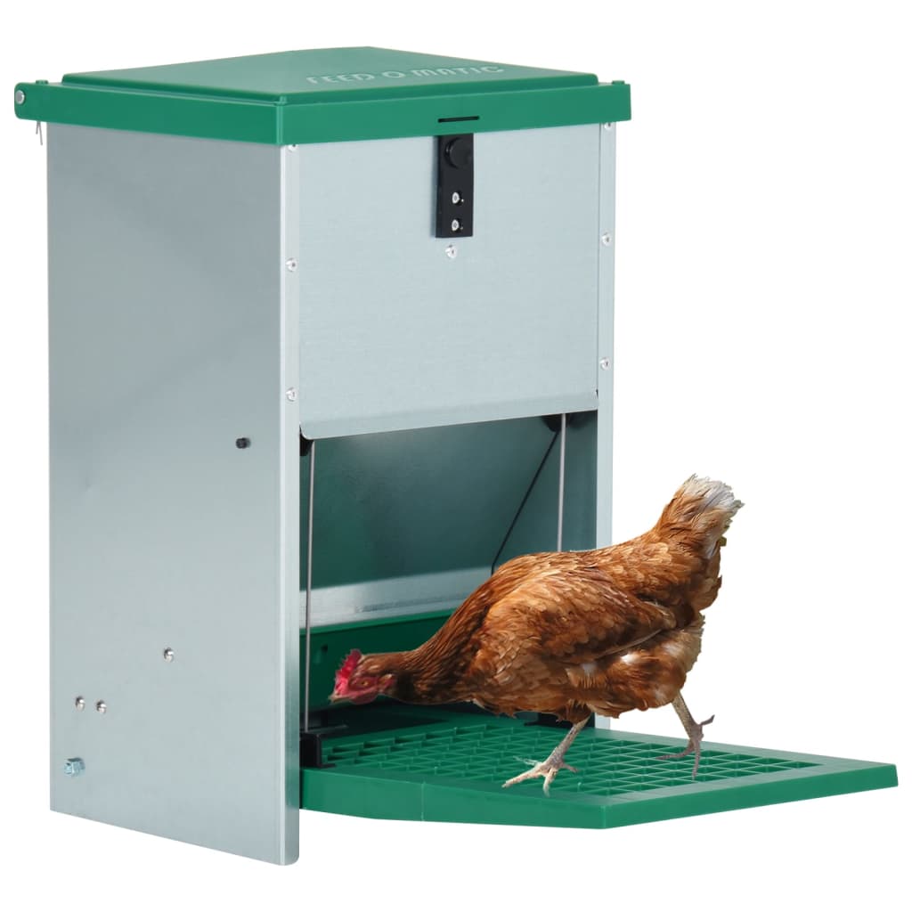 vidaXL Feedomatic Automatic Poultry Feeder with Treadle 8 kg