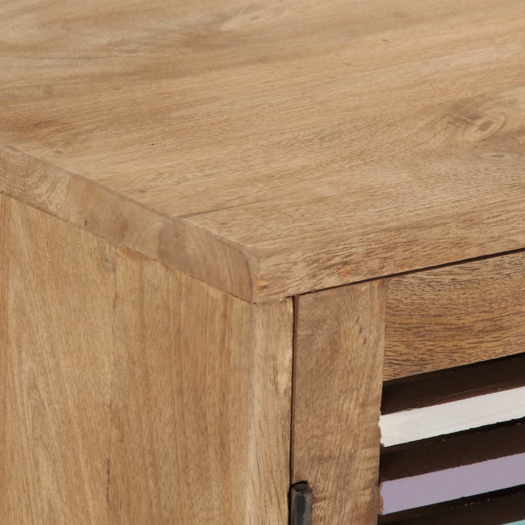 vidaXL Sideboard 150x30x75 cm Solid Mango Wood