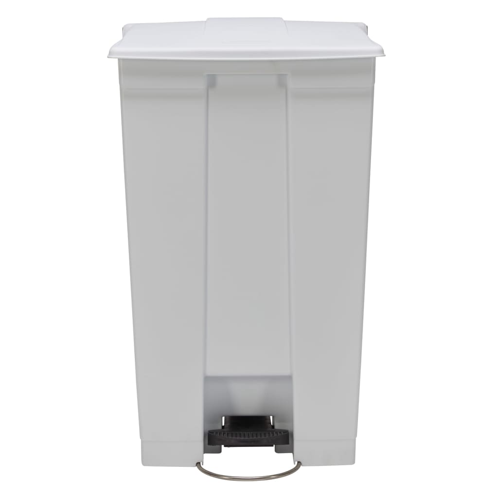 Rubbermaid Step-on Classic Container 87 L White