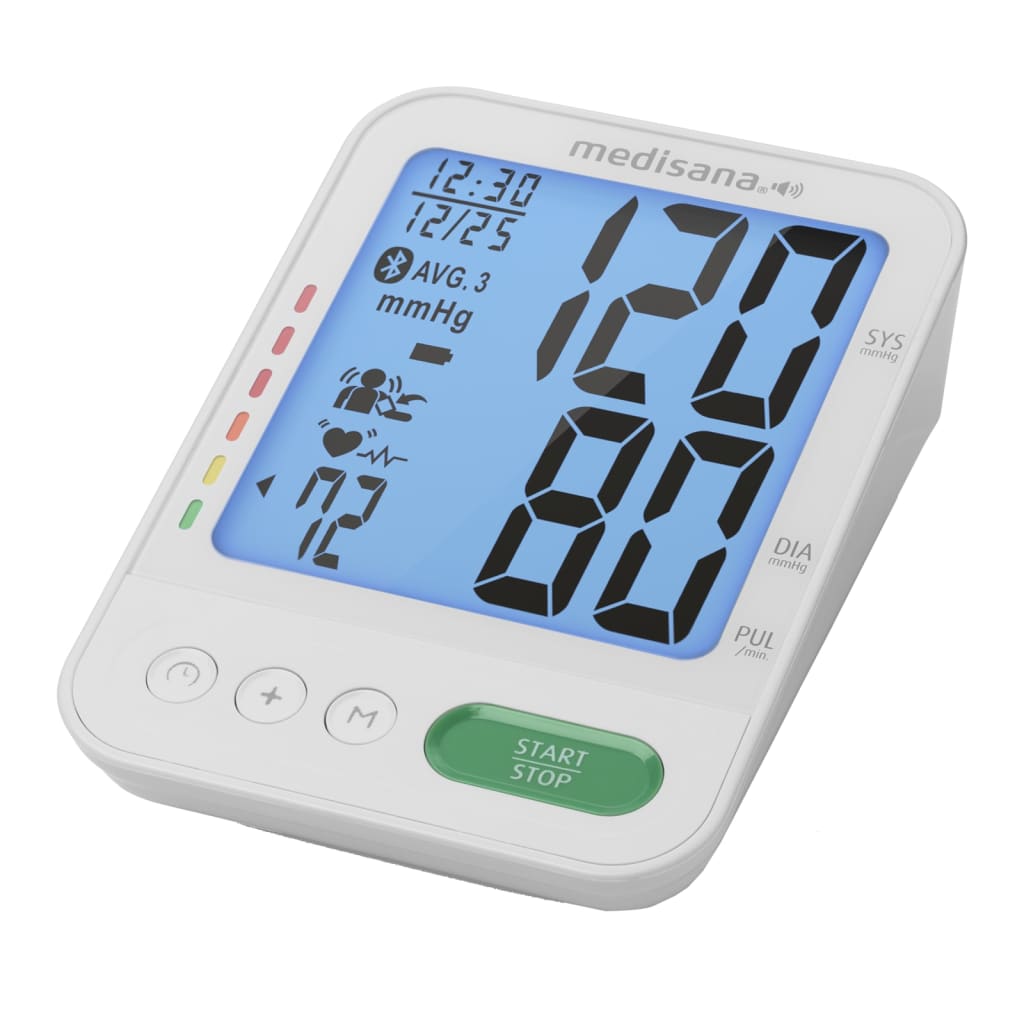 Medisana Upper Arm Blood Pressure Monitor with Voice Function BU 586 voice White