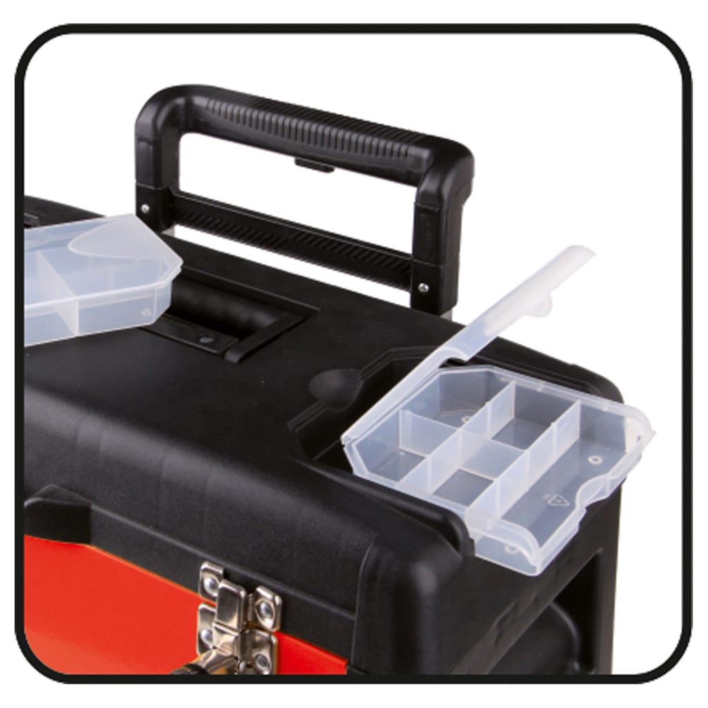 YATO Trolley Tool Box with 3 Drawers 52x32x72 cm