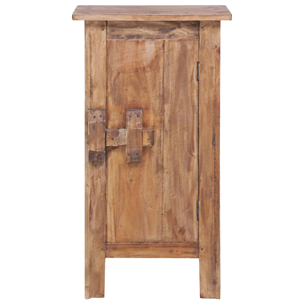 vidaXL Bedside Cabinet 43x31x80 cm Solid Mahogany Wood