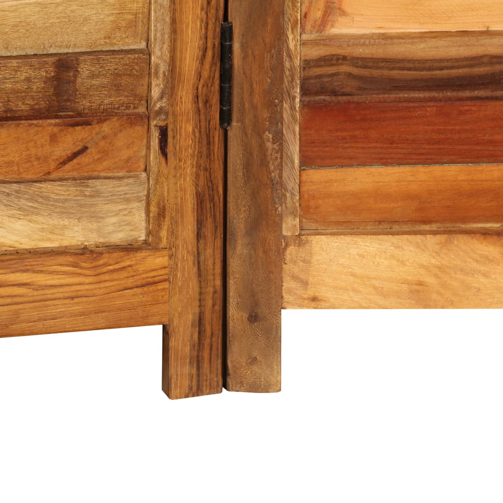 vidaXL Room Divider Solid Reclaimed Wood 170 cm