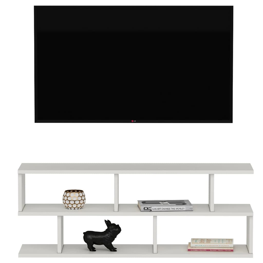 Homemania TV Stand Su 120x29.6x45 cm White