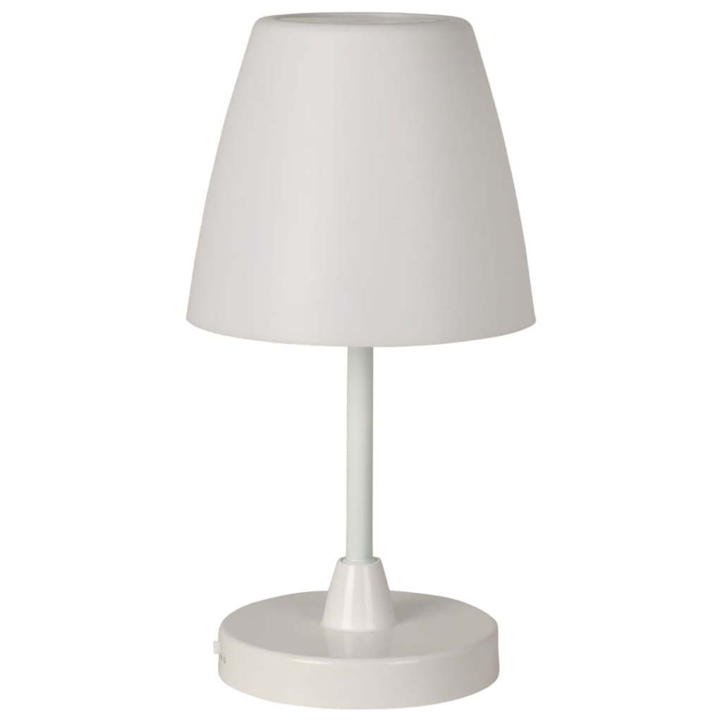 H&S Collection LED Rechargeable Table Lamp White 13x30 cm