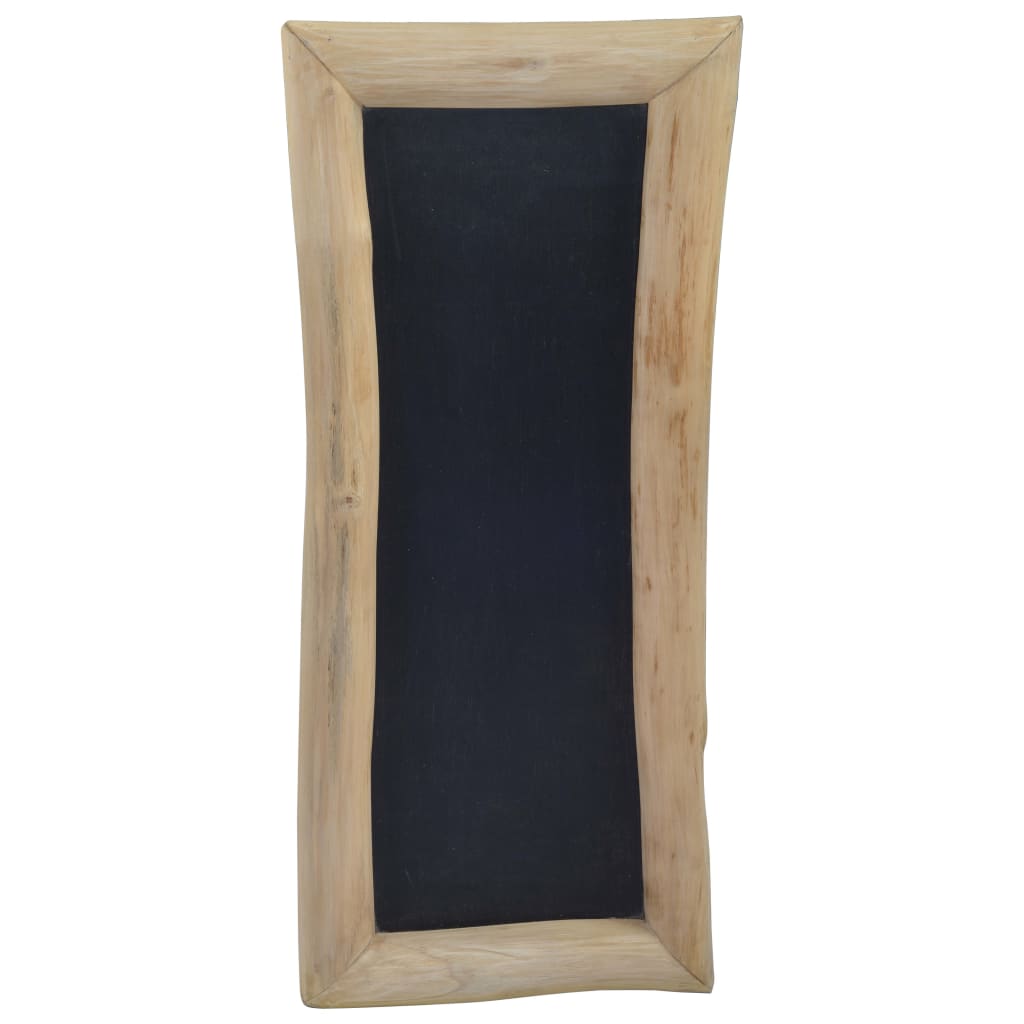 vidaXL Blackboards 3 pcs 30x70 cm Teak Wood