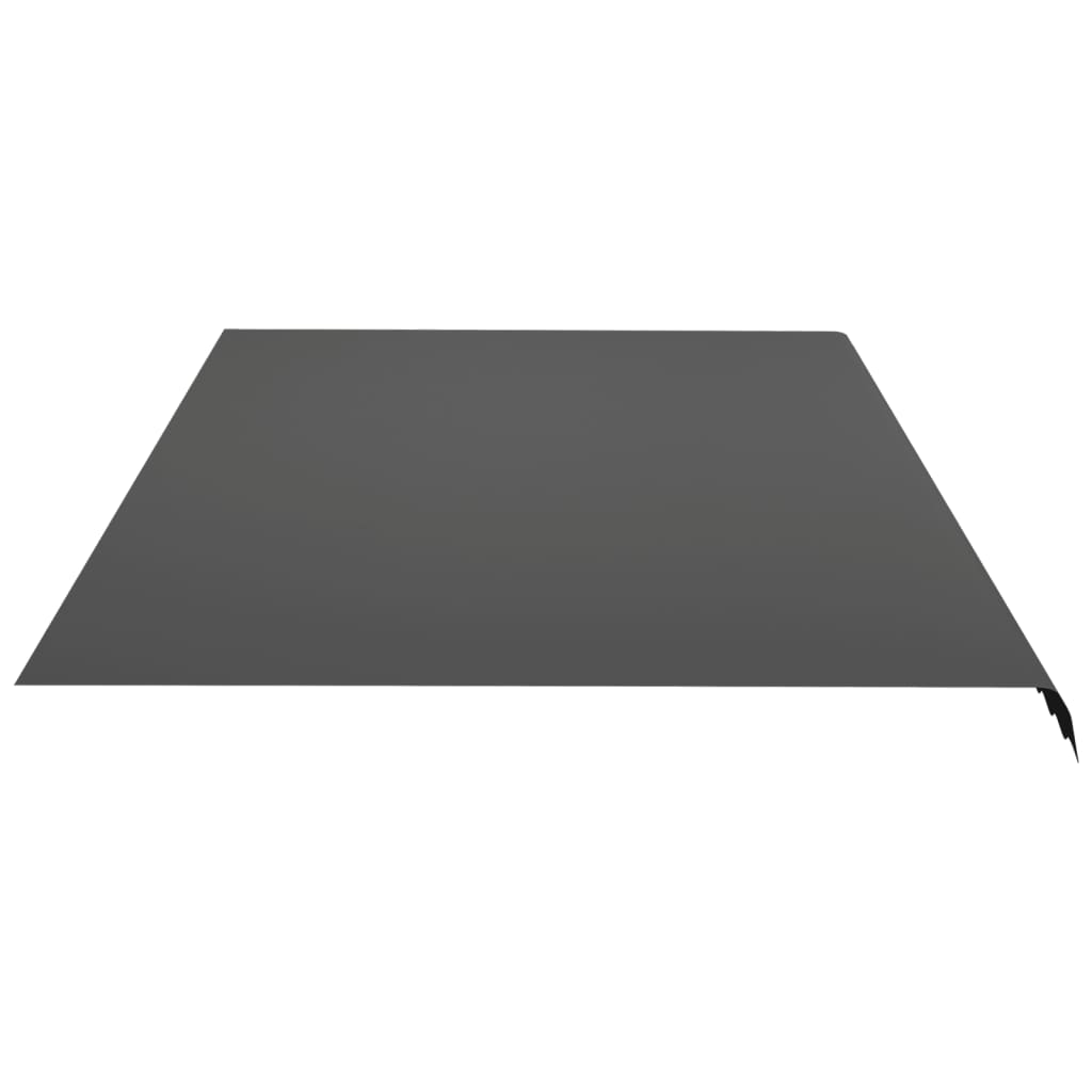 vidaXL Replacement Fabric for Awning Anthracite 6x3.5 m