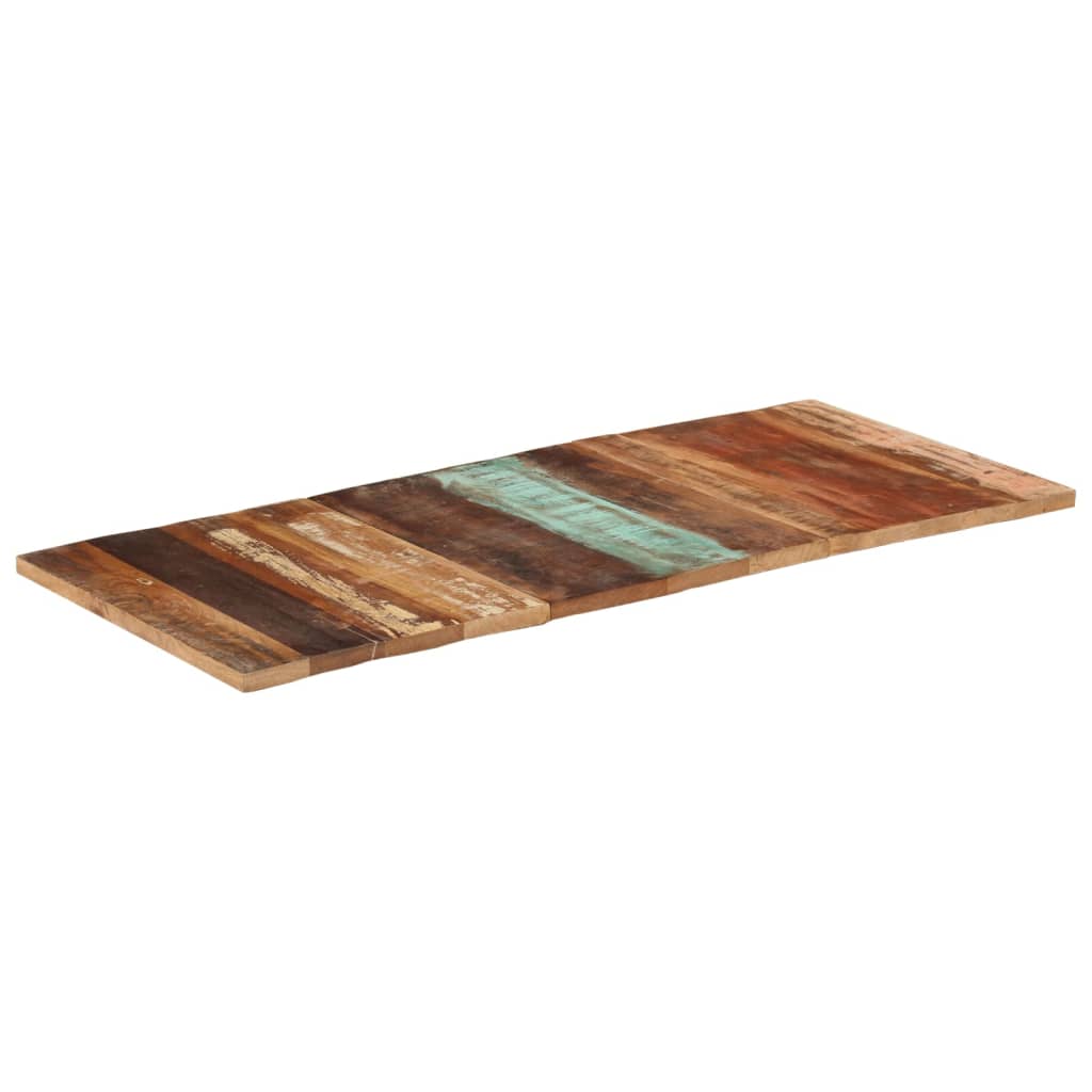 vidaXL Table Top 140x60x(2.5-2.7) cm Solid Wood Reclaimed