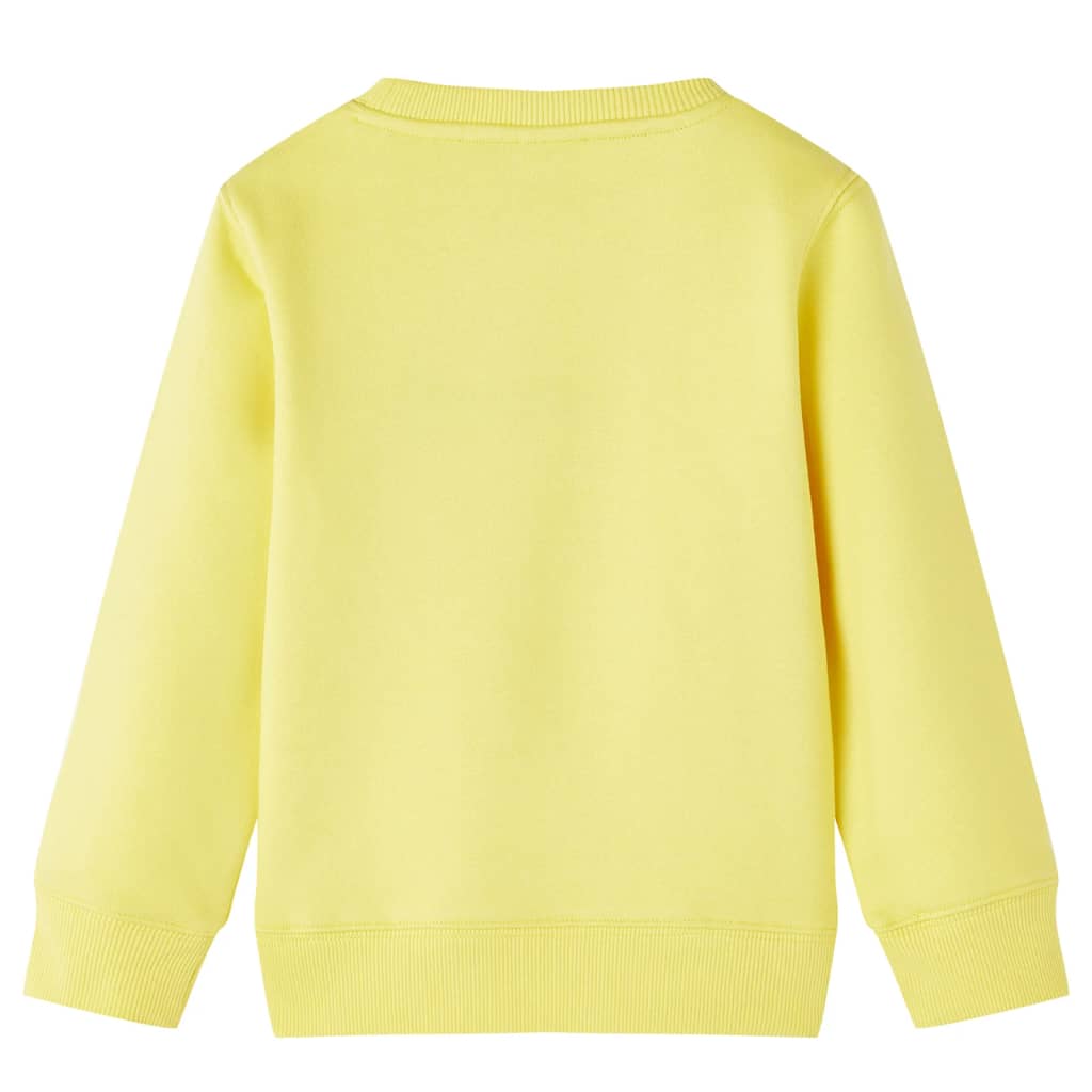 Kids' Sweatshirt Light Yellow 128