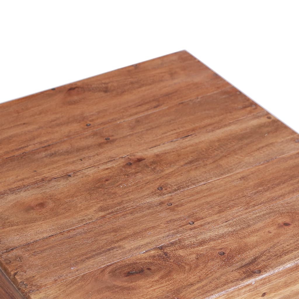 vidaXL Coffee Table 53x50x50 cm Solid Reclaimed Wood