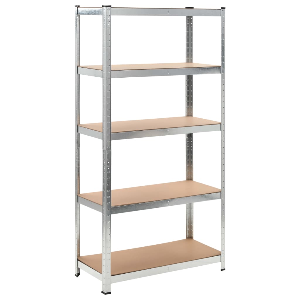 vidaXL Storage Shelves 2 pcs 90x40x180 cm MDF