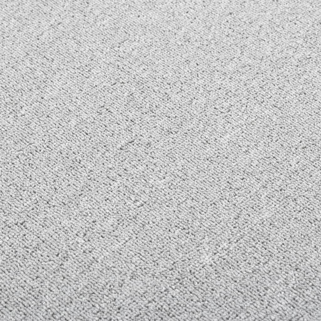 vidaXL Carpet Runner Light Grey 50x200 cm