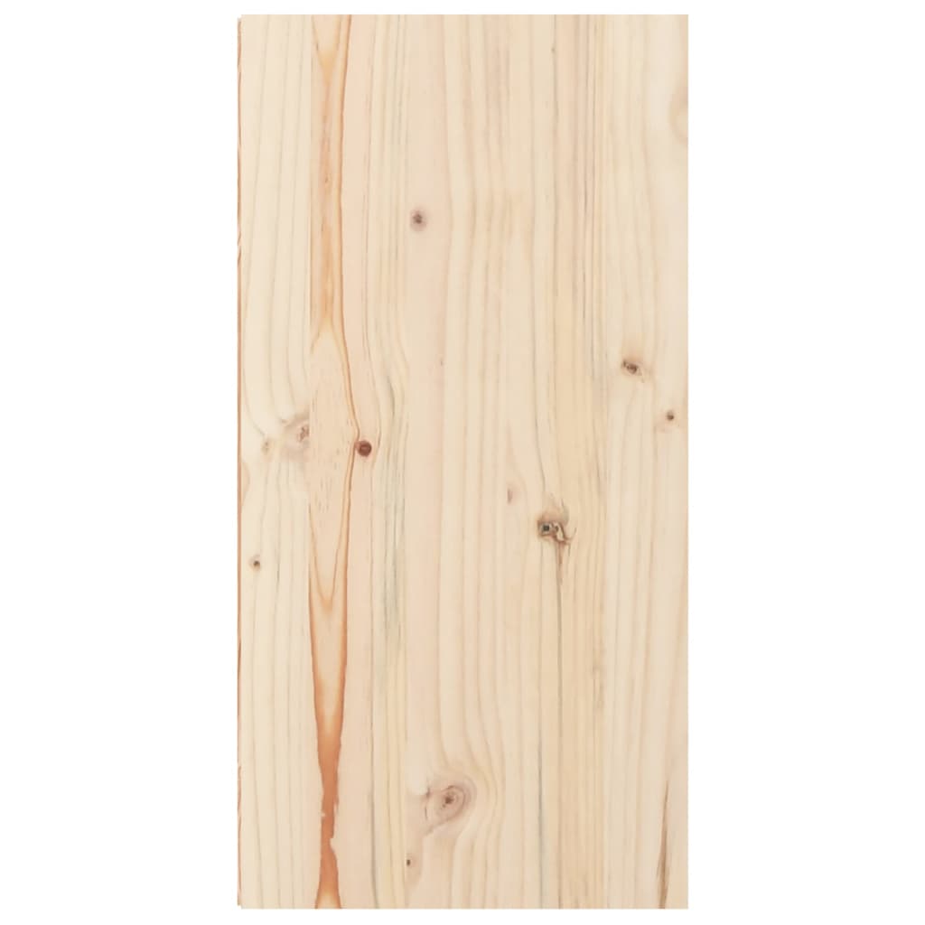 vidaXL Wall Cabinet 30x30x60 cm Solid Wood Pine