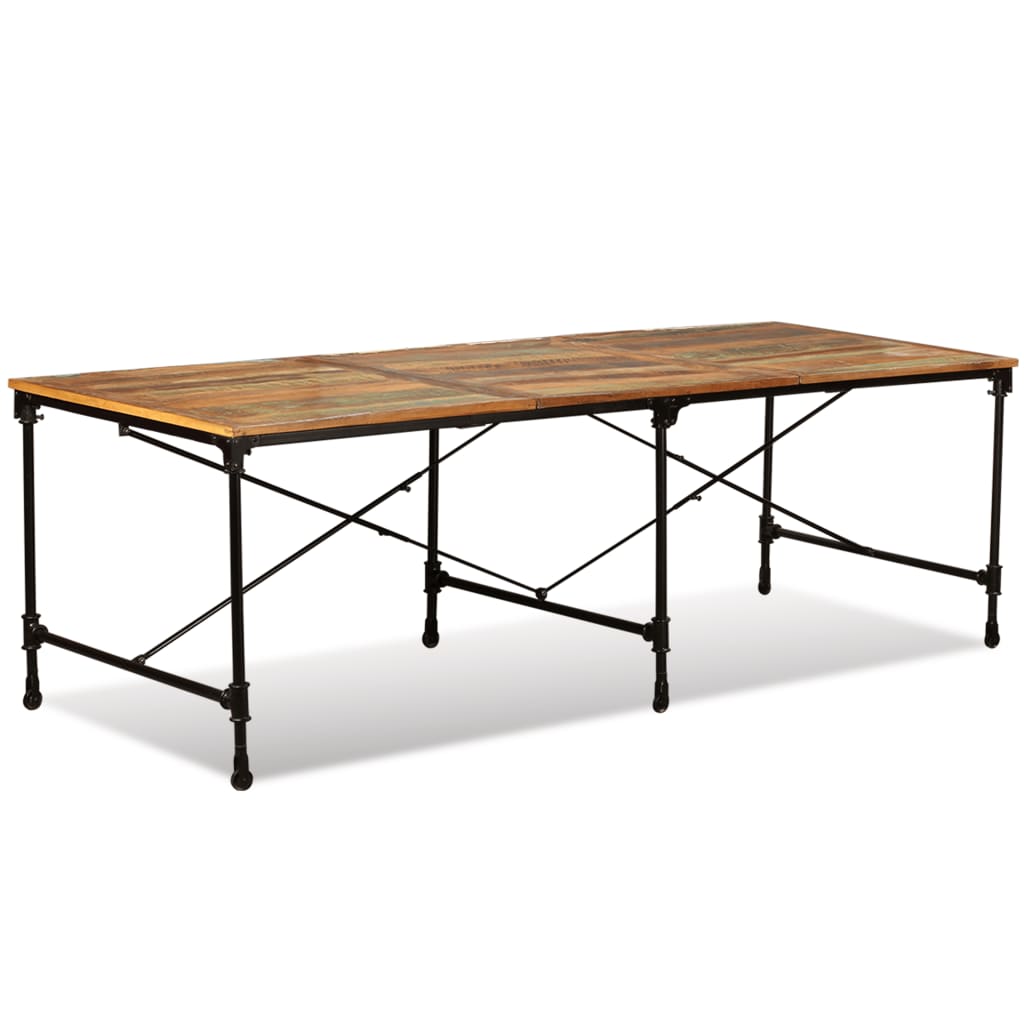 vidaXL Dining Table Solid Reclaimed Wood 240 cm