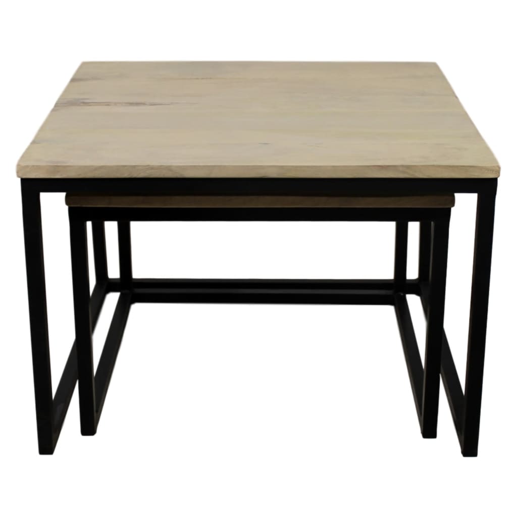 HSM Collection 2 Piece Coffee Table Set Square