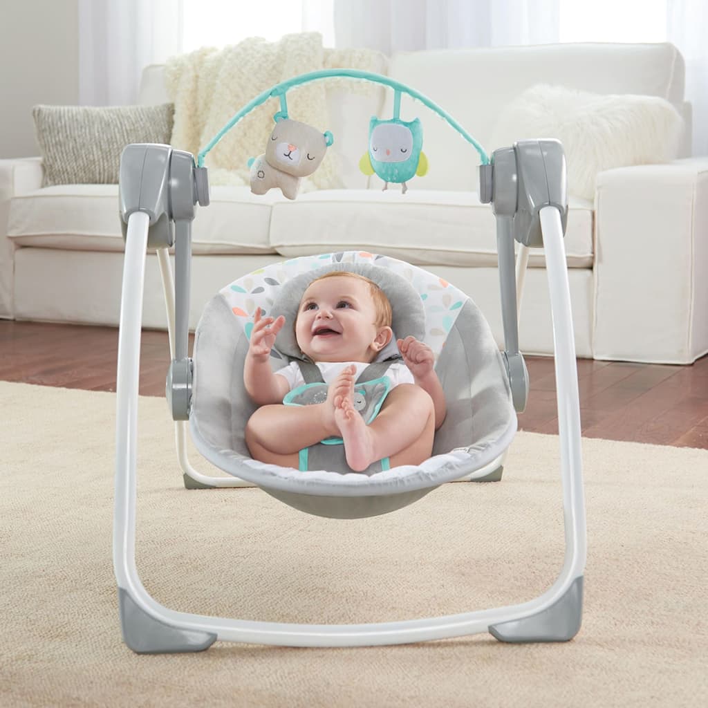 Ingenuity Portable Swing Comfort 2 Go Fanciful Forest