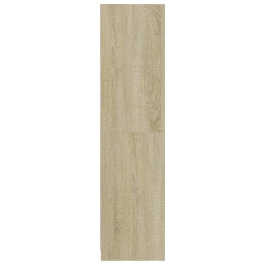 vidaXL Wardrobe Sonoma Oak 100x50x200 cm Engineered Wood