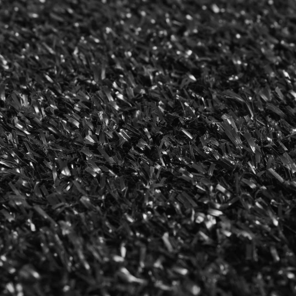 vidaXL Artificial Grass 1x20 m/7-9 mm Black