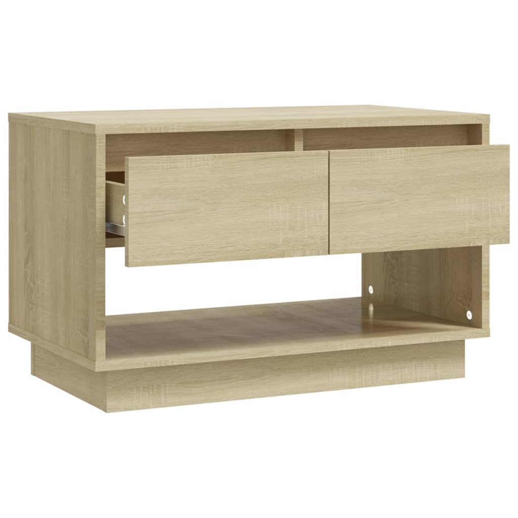 vidaXL TV Cabinet Sonoma Oak 70x41x44 cm Engineered Wood