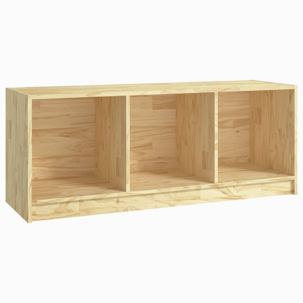 vidaXL TV Cabinet 104x33x41 cm Solid Pinewood
