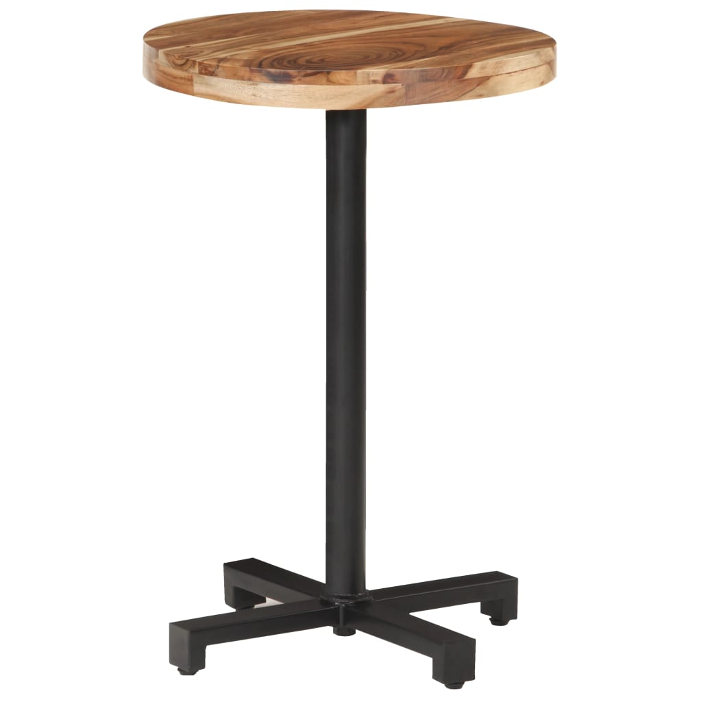 vidaXL Bistro Table Round Ø50x75 cm Solid Acacia Wood