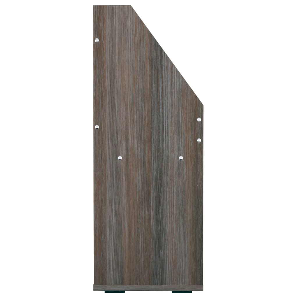 vidaXL Children Magazine Rack Grey and Sonoma Oak 71x30x78.5 cm Engineered Wood