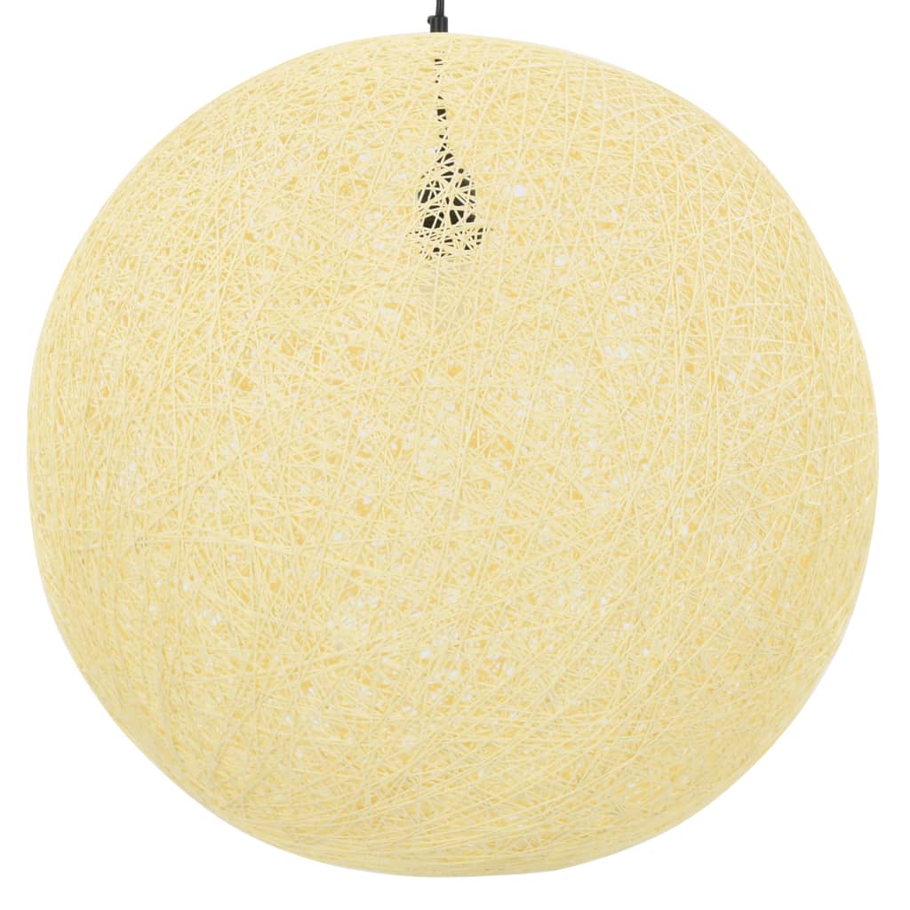 vidaXL Hanging Lamp Cream Sphere 55 cm E27