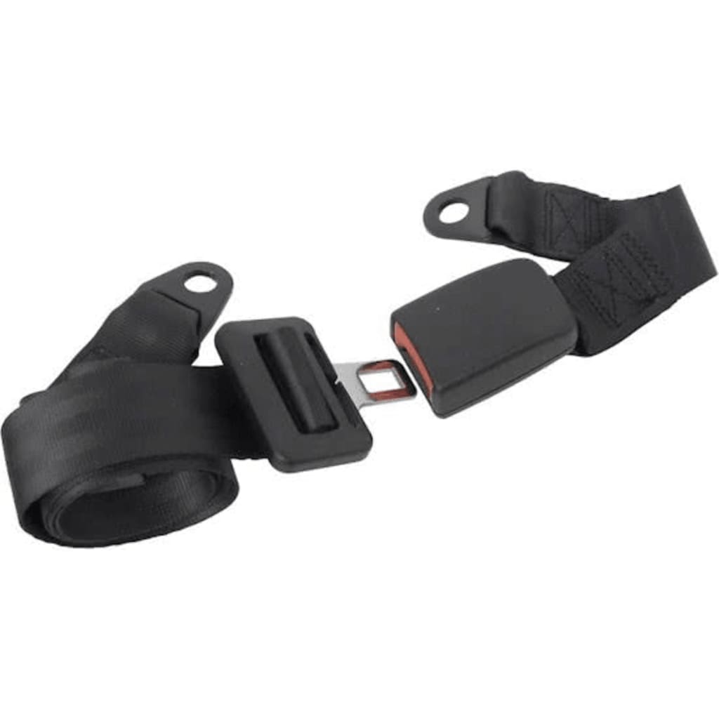 Carpoint 2-Point Safety Belt Black Adjustable 1 Side