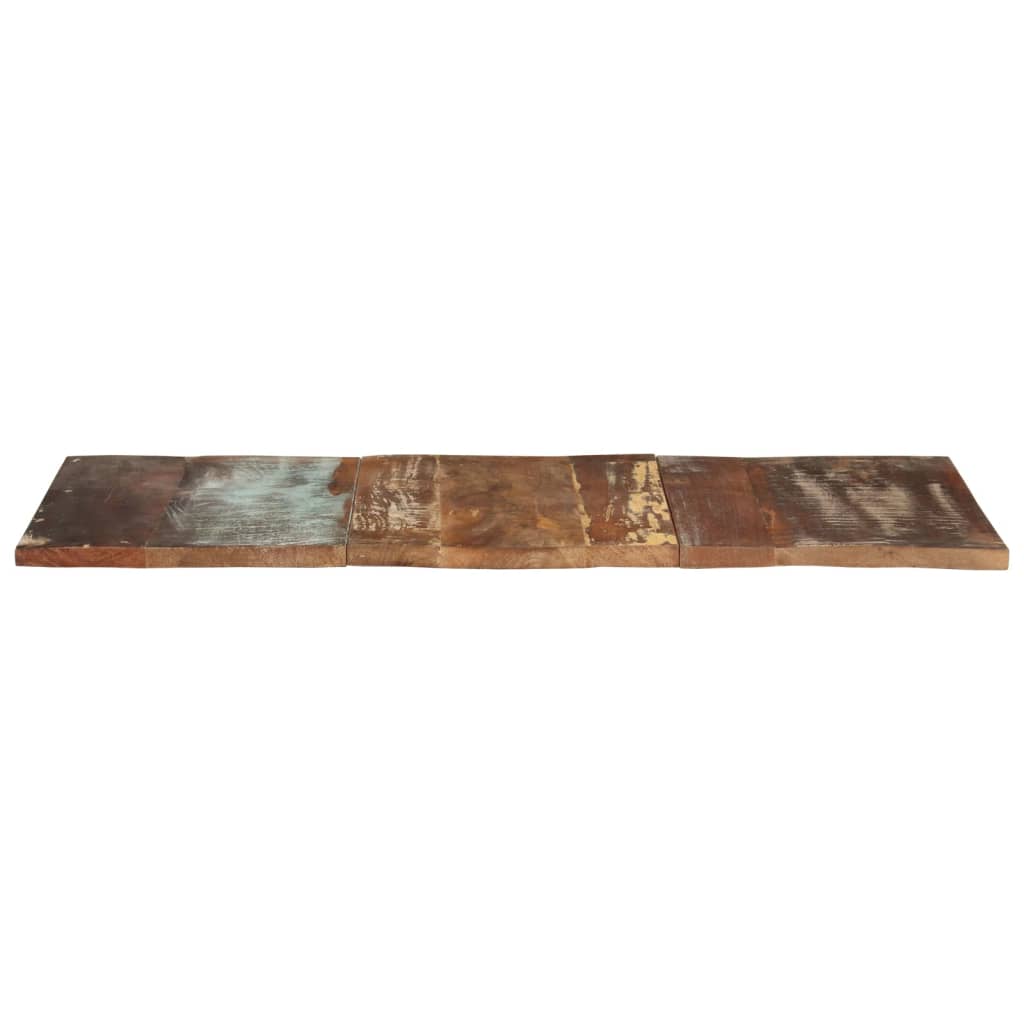 vidaXL Table Top 120x60x(2.5-2.7) cm Solid Wood Reclaimed