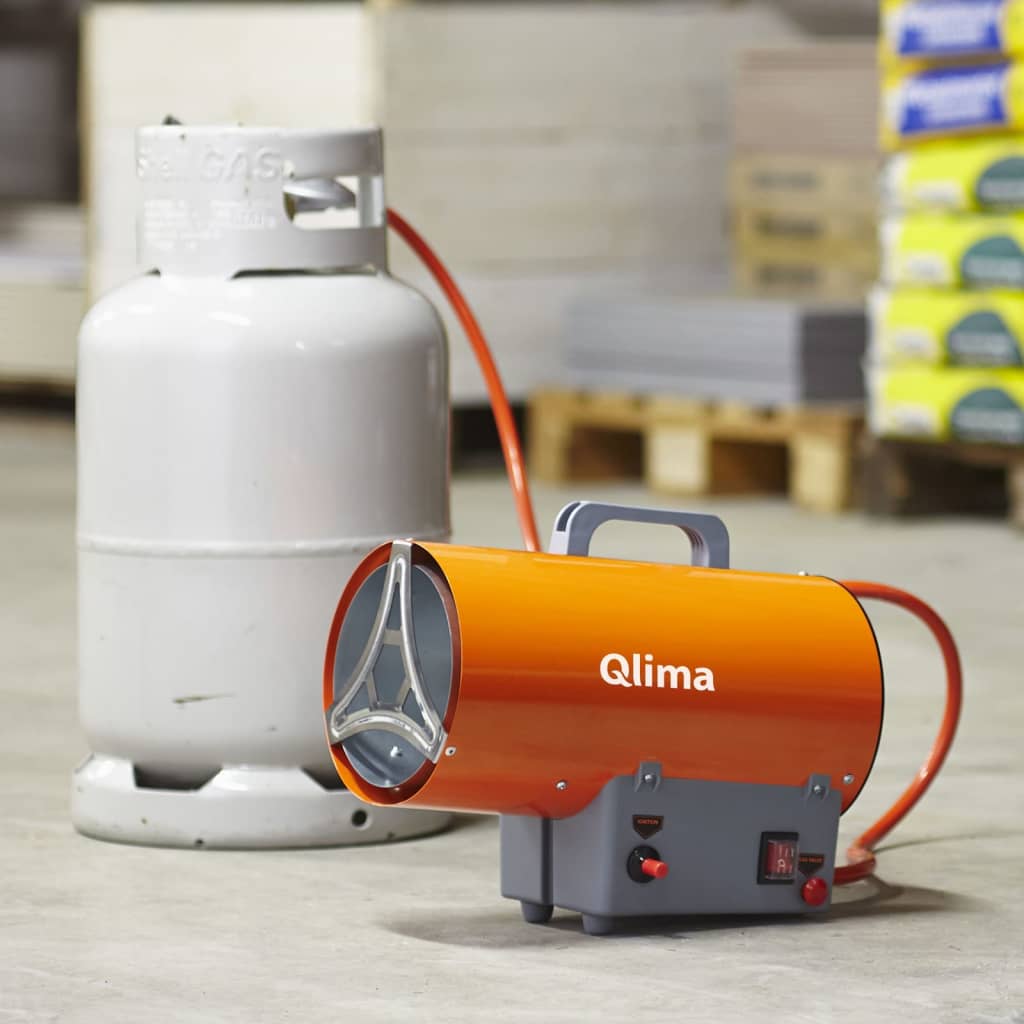Qlima Gas Forced Air Heater GFA 1030 E 22.5x47.5x36 cm Orange