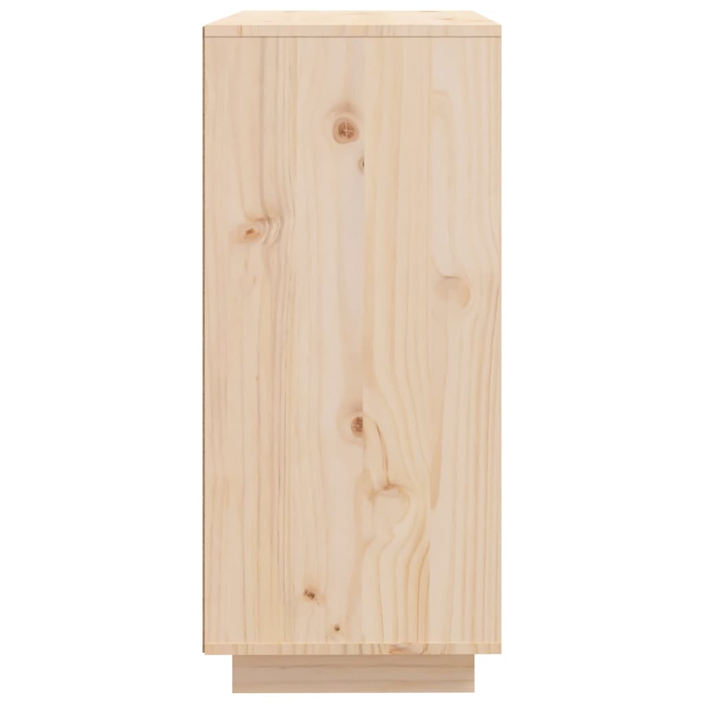 vidaXL Sideboard 60x35x80 cm Solid Wood Pine